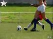 sexy kızlar futbol oynuyor