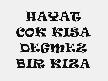 HER ASKIN SONU BIR AVUC GOZ YASI