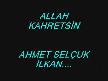 ALLAH KAHRETSİN.......